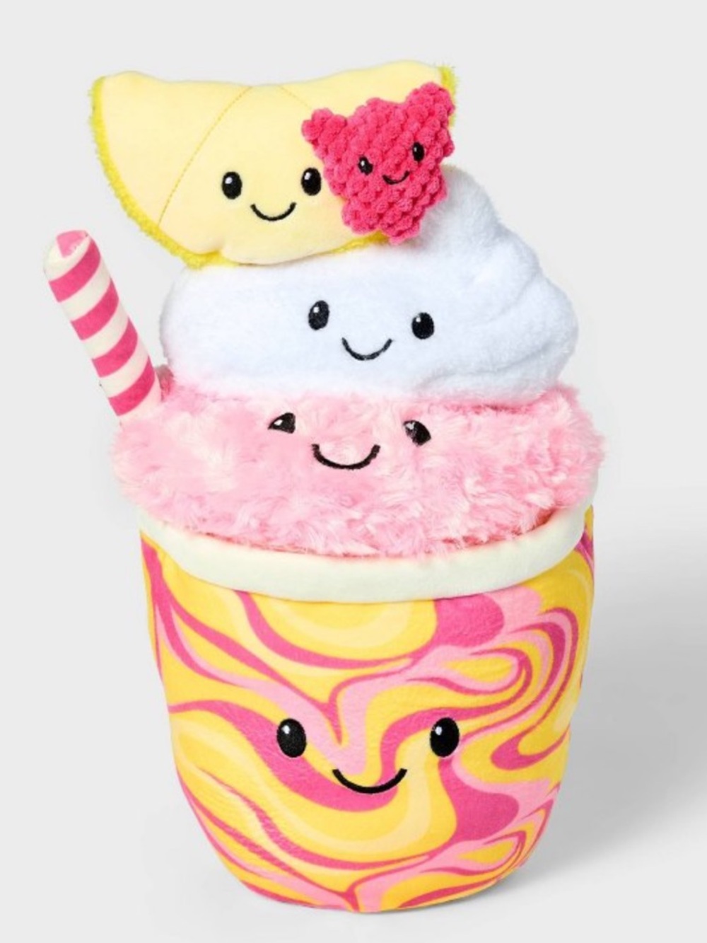 GiggleScape‎ Lemonade Plush Stackable Drink Toy NWT Cute Gift
